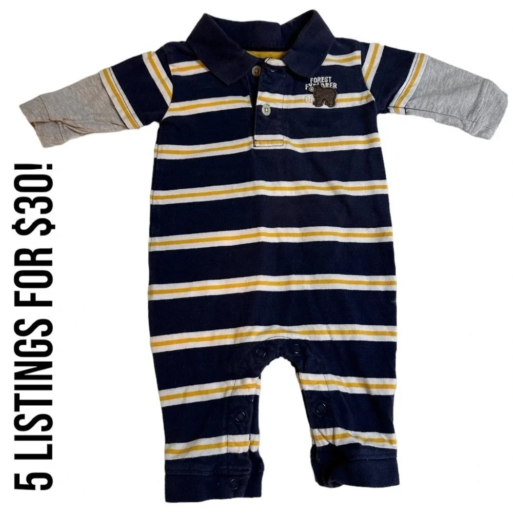 Osh kosh baby boy 3 months outfit romper